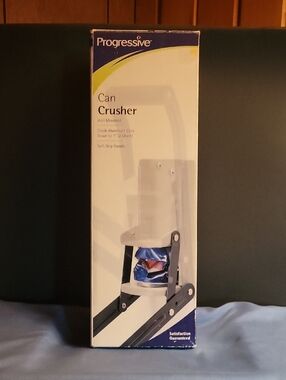 Progressive Can Crusher - White & Gray